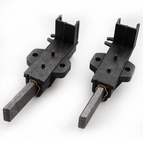 RUNCCI-YUN 2PCS lavadoras Escobillas de Carbón Cepillos de carbono