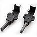 RUNCCI-YUN 2PCS noir Balais de Charbon pour Machine à Laver Brosses à Charbon pour Machine à Laver Balai de Charbon pour Moteur Balai Charbon Moteur Electrique