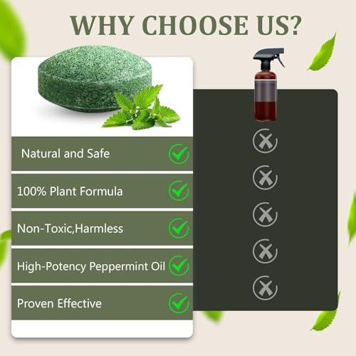 Image of QERINKLE Repellent Balls for Car Rodent Repellent to Protect Wires in Car, Bike & Truck Engine No Kill Only Repels Home Indoor-Outdoor Garage Rat Controller