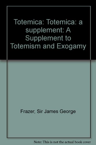 Totemica: Totemica: a supplement: A Supplement ... 0712902775 Book Cover