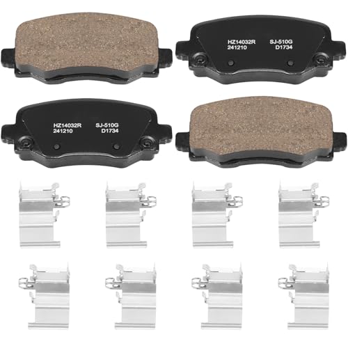 XTHZLP Ceramic Rear Brake Pads for Jeep Cherokee