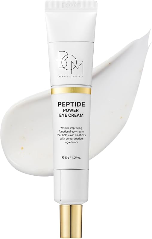 BOM COSMETICS Peptide Power Creme para a Área dos Olhos com Penta-Peptídeos e Ouro, 30 mL