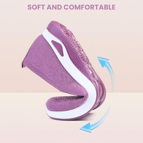 Orthopedic Woven Breathable Soft Slip On Arch Support Walking Casual Running Diabetic Foam Shoes3
