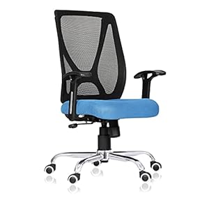 Da URBAN® Xcess Mid-Back Revolving Mesh Ergonomic Chair for Home & Office with Tilt Lock Mechanism, Armrest & High…
