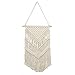 MINGZE Colgante de Pared de macramé, decoración étnica Bohemia de la decoración del Arte del Dormitorio del apartamento, para la decoración casera (453)
