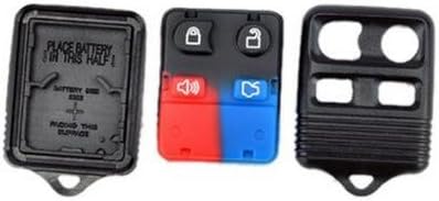 Keyless 4 Buttons Remote Key Shell Case For Ford Mustang Focus Lincoln LS Town Car Mercury Grand Marquis Sable No Chips