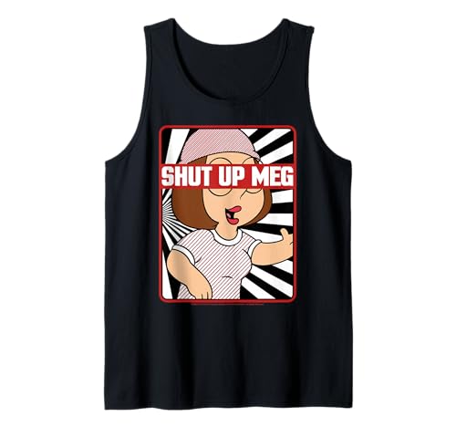 Family Guy Shut Up Meg Censure Big Chest Portrait Tank Top