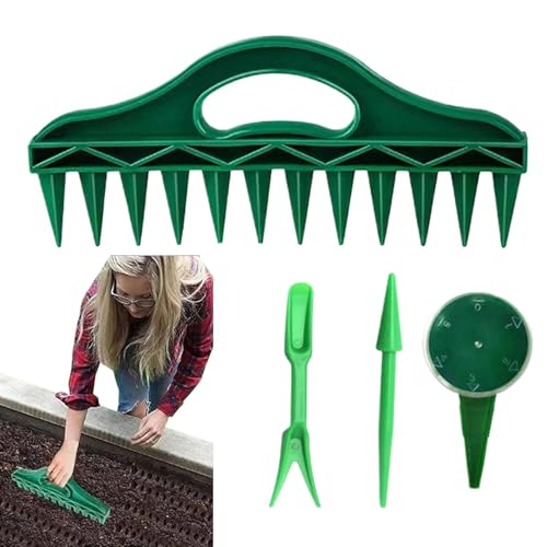 Conjunto de dispensador de semeadora de semeadura, ferramenta manual de dispensador de semeadora de