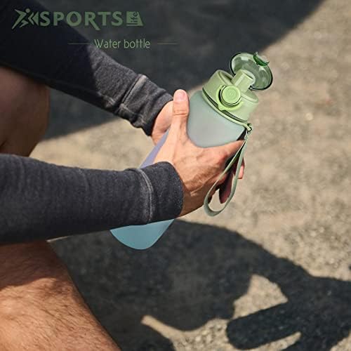HASAGEI 1Litre Water Bottle Sport Drinks Bottle BPA Free 1l Water Bottle with Lock Cover & Leak Proof,for Gym, School,Cycling,Outdoor,Sports,Fitness& Office