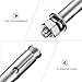 Garneck 10Pcs 304 Stainless Steel Expansion Bolt for Concrete, External Hex Sleeve Anchor 8X80Mm with 10Mm Drill Bit, Metal Expansion Screw Bolts for Industrial Fastening
