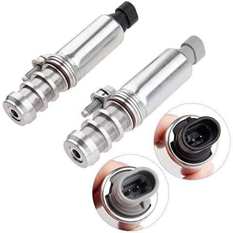 Replaces 12655421, 12655420 for Intake & Exhaust Camshaft Position Actuator Solenoid Valve Kit Compatible with Chevy Cobalt, HHR, Malibu, Equinox, GMC Terrain, Pontiac G6 & More GM Vehicles Cover