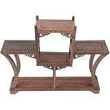 Présentoir pour théière et tasse à thé – ce cadre ancien offre une esthétique et une beauté historique indéniable. étagère d'exposition pour marchandises