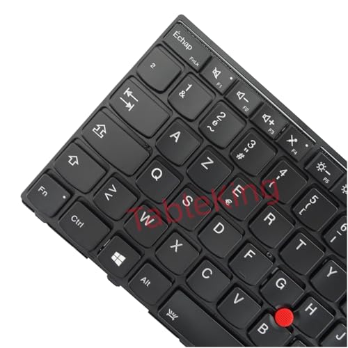 Clavier de remplacement rétroéclairé pour Thinkpad L570 P50S AZERTY défectueux - 4