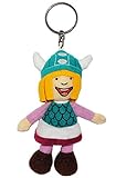 super weich und waschbar Schlüsselanhänger - Wickie und die starken Männer - Plüschtier - Anhänger aus Plüsch/Seefahrer Wikinger - Schlüsselring - für Kinder Mädchen & Jungen - ..