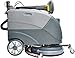 (EM-25) 15'' Brush Foldable Walk Behind Hand Push Floor Scrubber Machine,