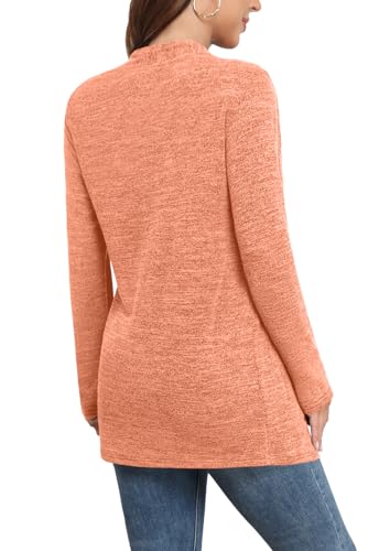Image of Yincro Womens Lightweight Cardigan Long Sleeve Open Front Casual Sweater Cardigans with Pockets