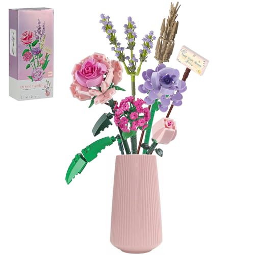 Flower Bouquet Building Blocks Sets--393 Pcs DROPS TO - image 1