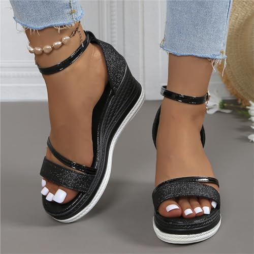 Women Sandals Casual Platform High Heels Shoes For Wome Wedges Fashion Sandals Summer3
