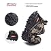Kricely Men's Trail Running Shoes Fashion Hiking Sneakers for Men Camo Tennis Cross Training Shoe Mens Casual Outdoor Walking Footwear Size 14 Wide