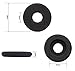 Bingle Ear Cushions Foam Doughnut Replacement for Plantronics Supra Plus Encore and Most Standard Size Office Telephone Headsets H251 H251N H261 H261N H351 H351N H361 H361N (20 Pack) (BEC-DN20)