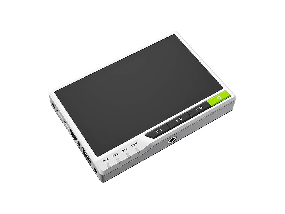 Seeed Studio reTerminal – Embedded Linux with Raspberry Pi CM4 and 5-Inch Multi-Touch Screen, Wireless Connectivity Linux Terminal Device for Home Assistant, Machine Learning and Edge AI.