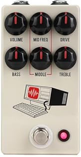A modern distortion pedal not based on a previous circuit or classic topology A sound that embodies the post-grunge alternative rock movement Cascading gain stages and a hard limiting circuit “Sweepable midrange” EQ and Baxandall bass and treble cont...