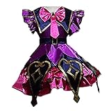 EChunchan Anime WataMote Tomoko Kuroki Cosplay Costume Halloween Christmas New Year Party Costume (Female XXL)