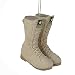 Kurt Adler 3" U.S. Army Flocked Combat Boots Christmas Ornament