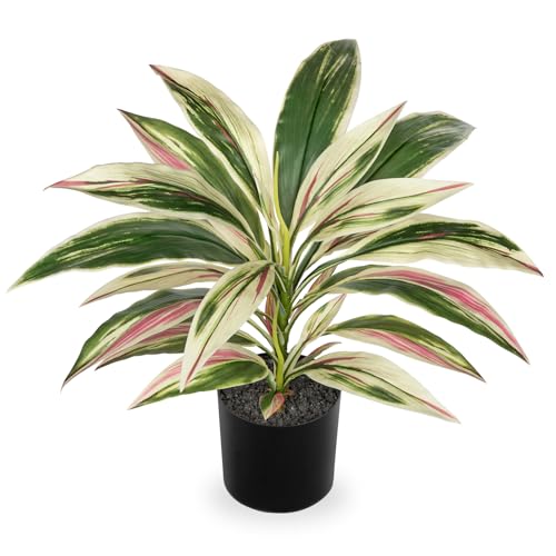 Oairse Dracaena artificial de 48 cm en maceta