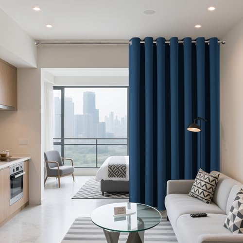 Joydeco Blackout Patio Sliding Door Curtains, Privacy Room Divider Curtains by Joydeco - Used condition - Image 2
