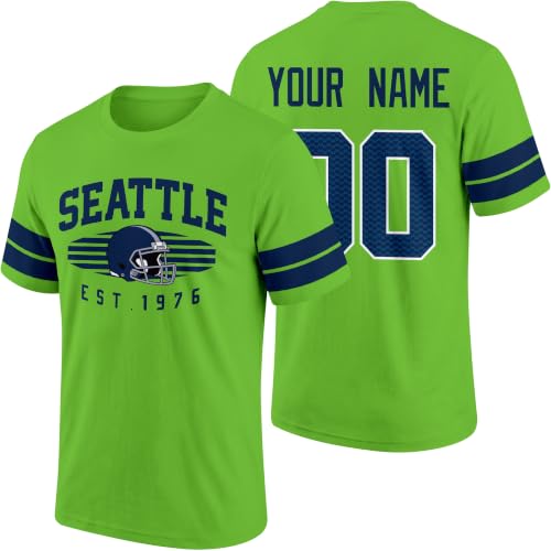 Image of T-Shirt Custom Name and Number Personalized Gifts | Crewneck Short Sleeves T-Shirt for Men S-4XL