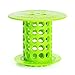 TubShroom Tub Drain Hair Catcher Strainer, Green – Drain Protector and Hair Catcher for Bathroom Drains, Fits 1.5” – 1.75” Bathtub and Shower Tub Drains