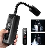 ULANZI Máquina de neblina portátil FM01 FILMOG Ace R004, máquina de fumaça portátil com neblina de controle remoto para efeitos de fotografia e videografia em ambientes internos e externos