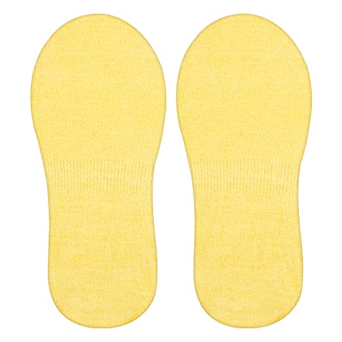 Image of Odd Sox - Basix Unisex Medium No Show Socks - Cotton Blend Low Profile - Heather Colors - Breathable Everyday Comfort