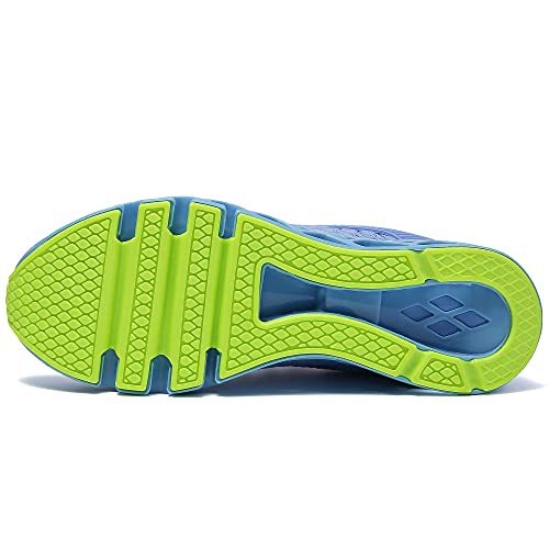 Ezkrwxn Mesh Sneakers For Women Tennis Fashion Comfort Gym Trail Sky Blue Running Shoes Size 10 Breathable Casual Walking Jogging Trainers Sport Athletic #TOP3