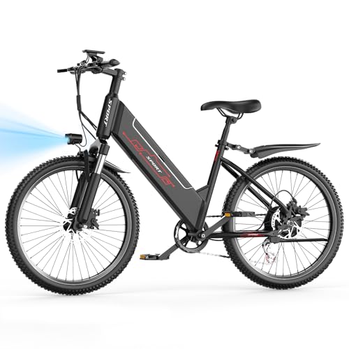 Electric Bike for Adults, 1500W Motor Peak Ebike, 480Wh Removable Battery E Bike, Max 65Miles 28MPH, 26' Electric Mountain Bike, 7-Speed & Front Suspension, Electric Bicycle for Commute