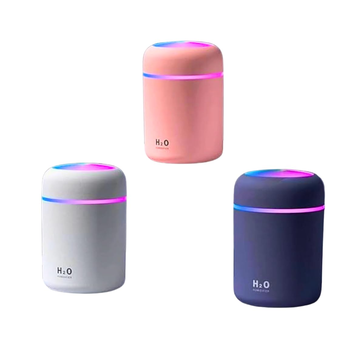 Generic Air Humidifier | Portable, Cool Mist Humidifier | 300 ML Capacity, Auto Shut Off, 2 Mist Modes, LED Night Light, USB Powered, White, Navy Blue-image-35