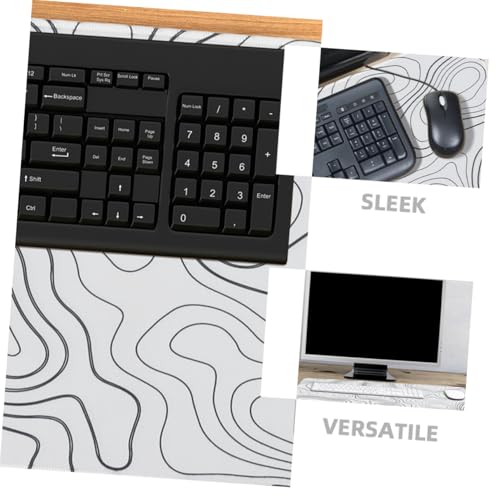 Tapis de souris design topographique pour harmoniser votre espace bureau - 5