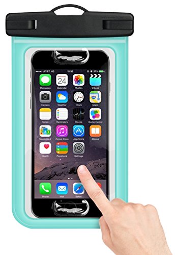 Buylen Universal Waterproof Case with Super Sealability Technology, Cellphone Dry Bag Pouch with Sensitive PVC Touch Screen for Cellphone Up to 6.0