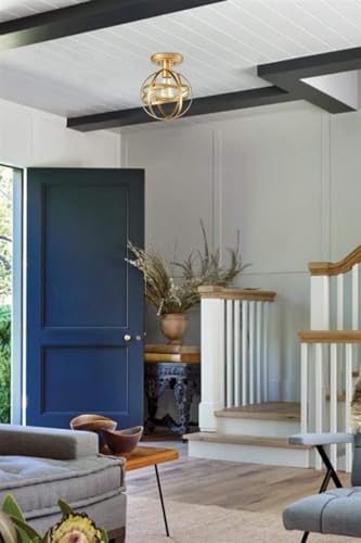 Plafond moderne d'or éclairage de luxe à structure géométrique