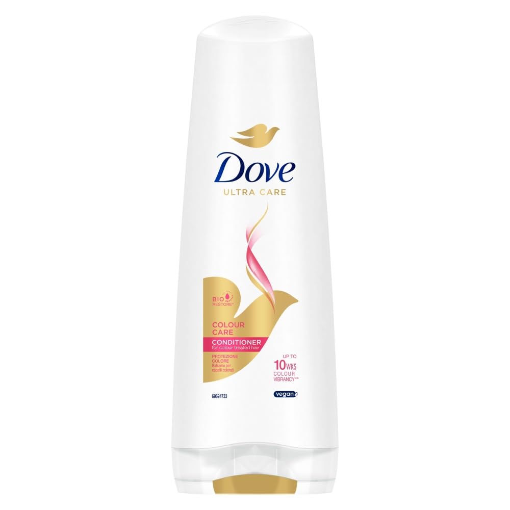 Dove Women's White Nutritive Solution 'Conditioner' For Coloured Hair 350Ml, 3 Pack In