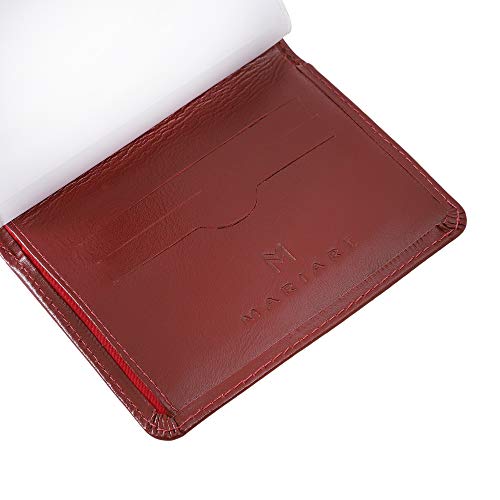 Carteira Feminina Couro Legítimo Porta Documentos 236 (Vermelho)