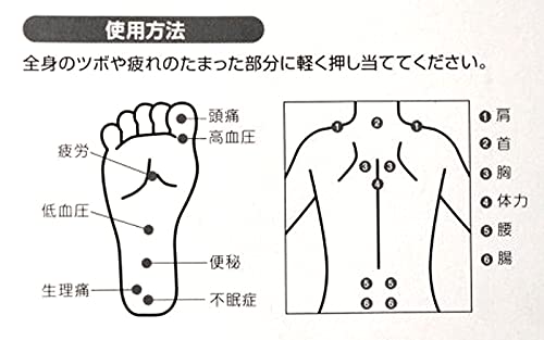 Amazon.co.jp : ツボ押し棒 足ツボ ツボ押し マッサージスティック