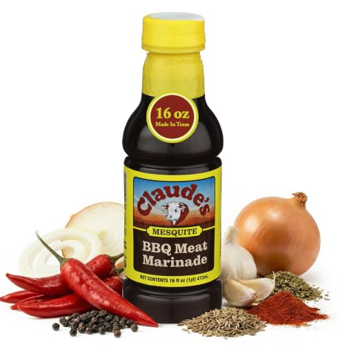 Claude's Sauces Mesquite Barbeque Meat Marinade, 16 FZ