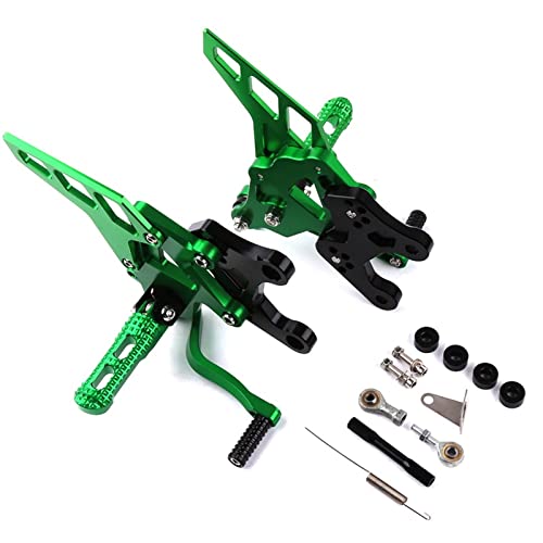 Commandes reculées moto CNC noires pour Kawasaki Z900 de 2017 à 2020 - 6
