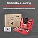 CTR Heavy Duty Tire Plug Kit - 68pcs All-in-One Universal Tire Repair Kit with Plugs, Professional Tools for Tubeless Tyre Flats for Cars, Truck, RV, SUV, ATV, Motorcycle, Tractor, Trailer - GE0001