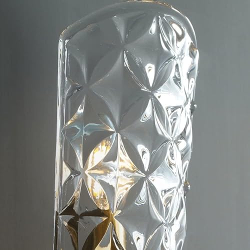 Applique murale moderne laiton abat-jour en verre E27 - 7