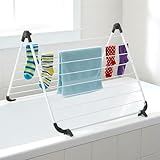 Stendibiancheria per vasca da bagno, lunghezza 10 m, stendibiancheria pieghevole per vasca da bagno, bordo per la biancheria, supporto pieghevole