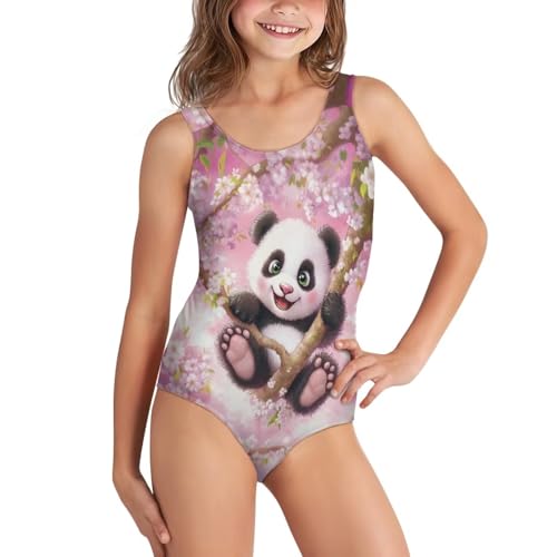 Image of JEOCODY Swimsuit for Girls One Piece Bathing Suit for Teens Crossback Hawaiian Beach Swimwear