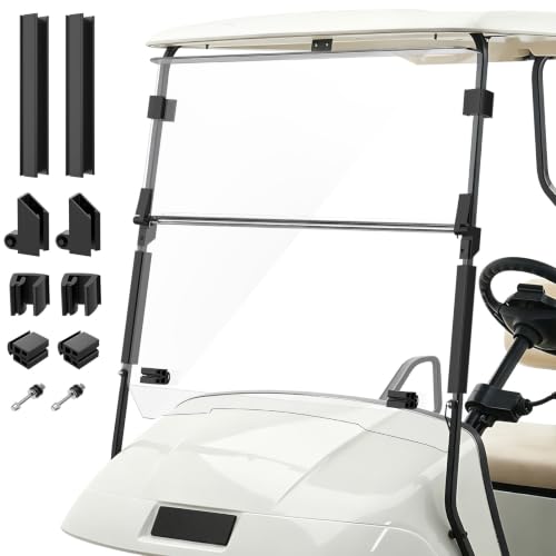 CartClan Golf Cart Windshield for 1995-2013 EZGO TXT, PDS, DCS Golf Carts